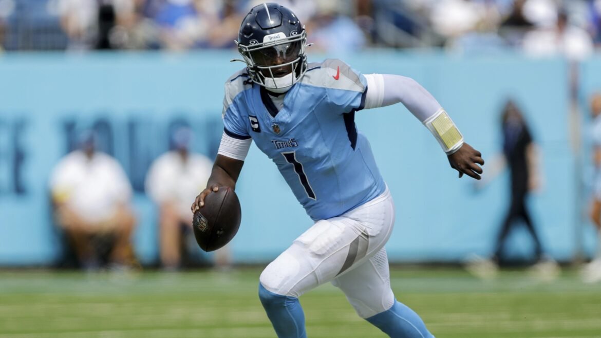 Cam Ward, dos Titans, Empolga Fãs da NFL com Destaque Épico do Primeiro TD da Carreira contra os Rams em Vídeo