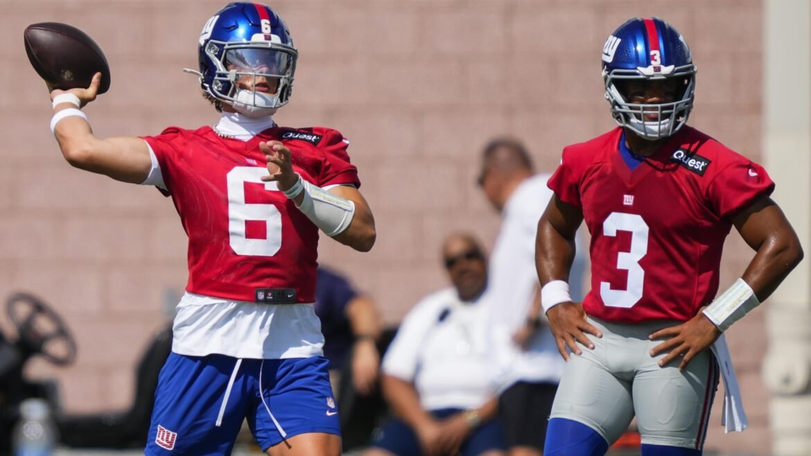 Giants Supostamente Não Têm 'Nenhum Sentido de Urgência' para Substituir Russell Wilson por Jaxson Dart