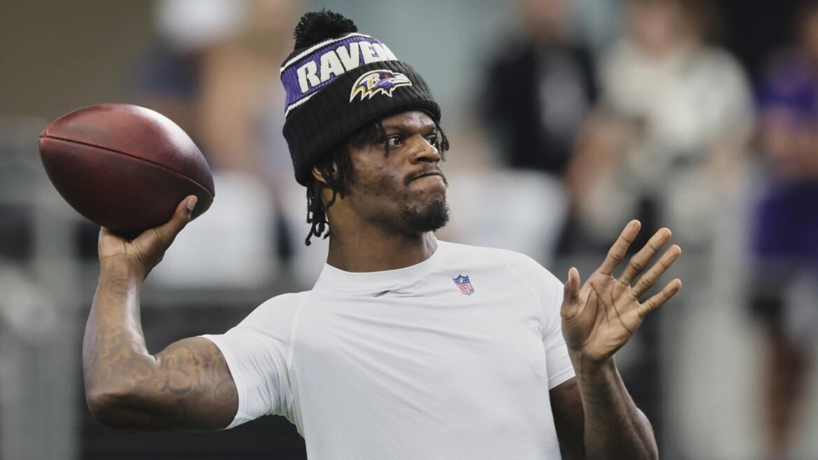 Harbaugh do Ravens diz 'De jeito nenhum' que Lamar Jackson poderia ter jogado lesionado contra os Chiefs