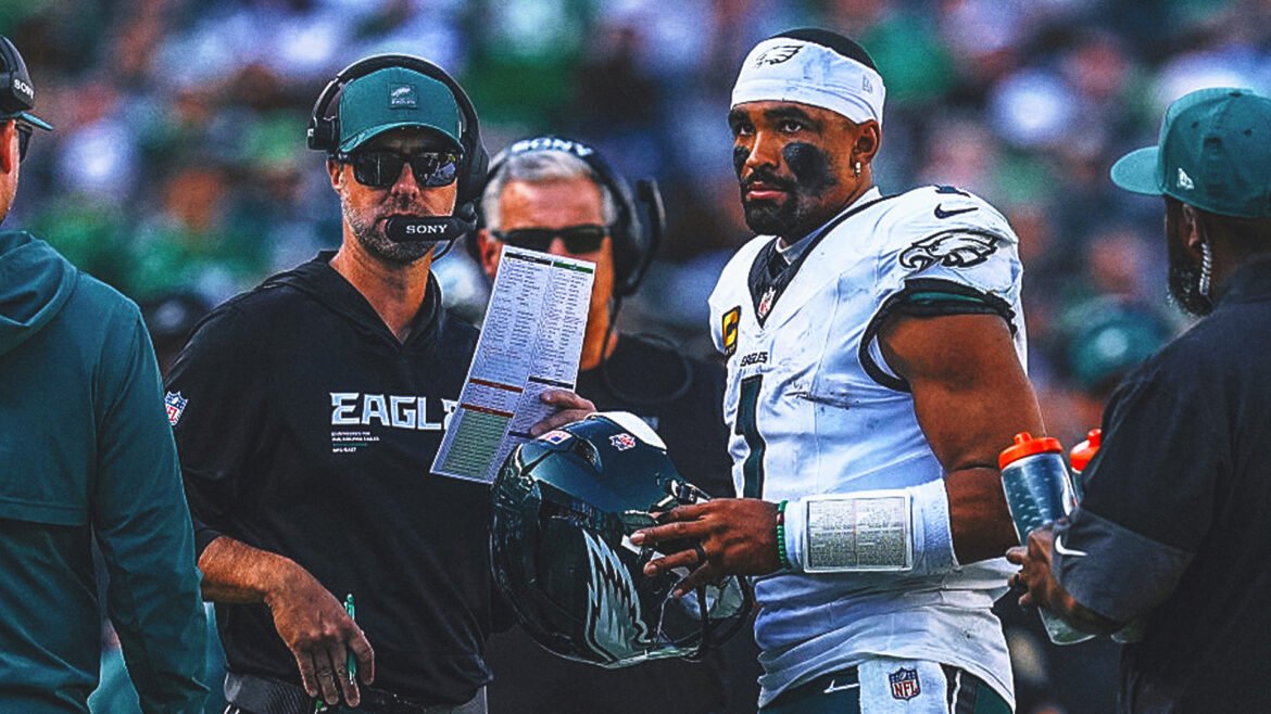Jalen Hurts e A.J. Brown Querem Deixar Acontecer. Isso é Inteligente para os Eagles?