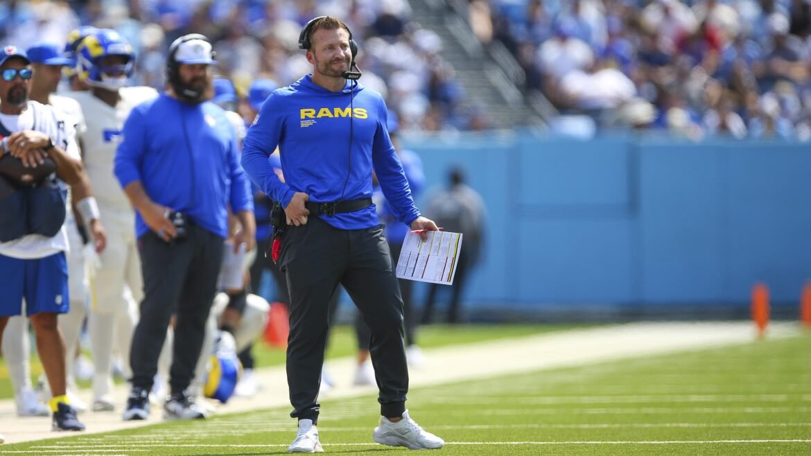 Sean McVay rompeu fáscia plantar durante Rams-Titans, sofreu lesão ao pedir tempo técnico