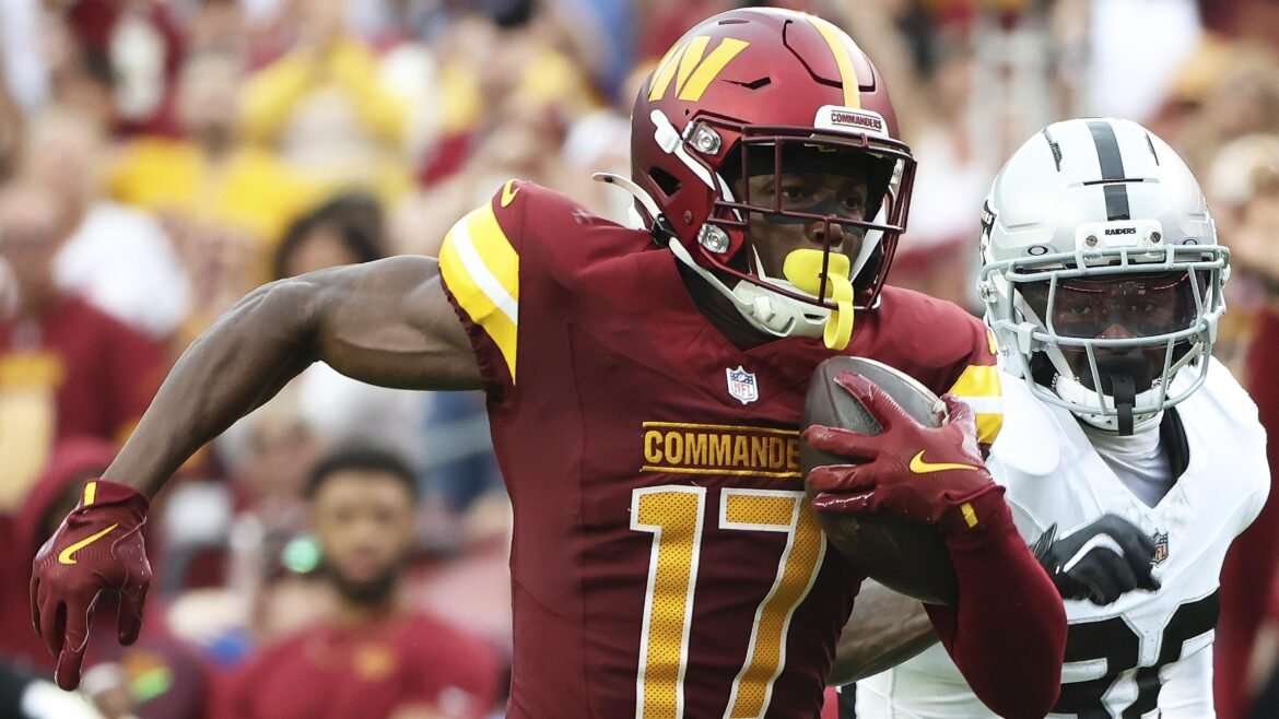 Terry McLaurin Sofre Lesão na Coxa, Incerteza para o Jogo dos Commanders contra os Falcons