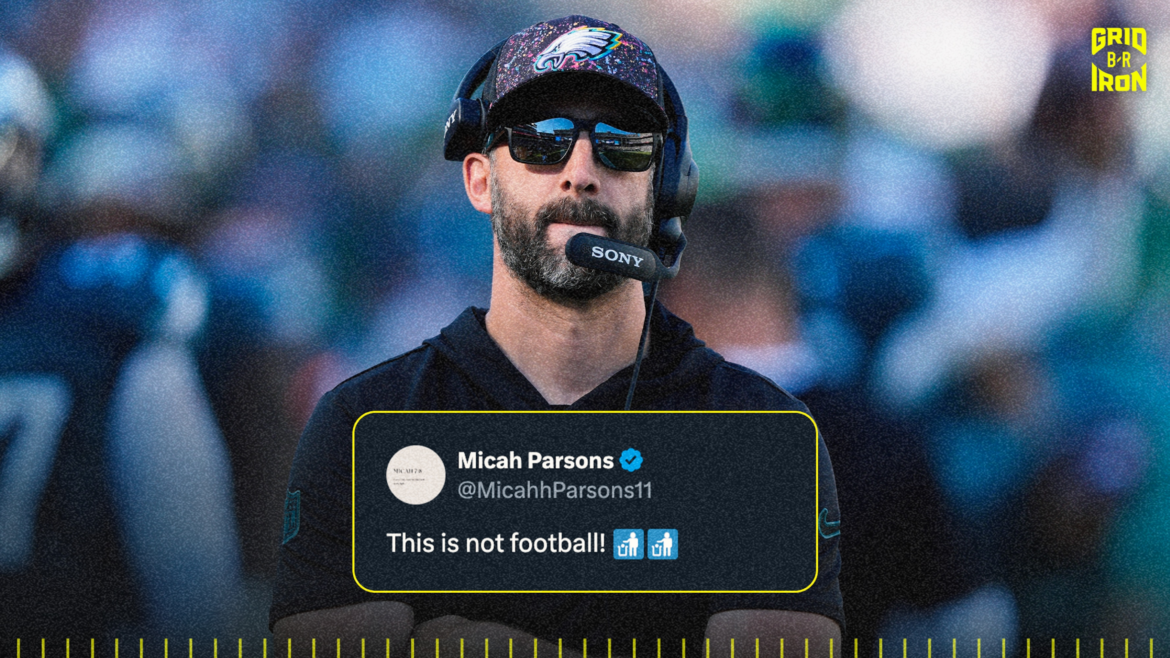 A Raiva dos Fãs da NFL com os Eagles Após 4 Jogadas Seguidas de Tush Push Contra os Giants que Resultaram em TD de Jalen Hurts