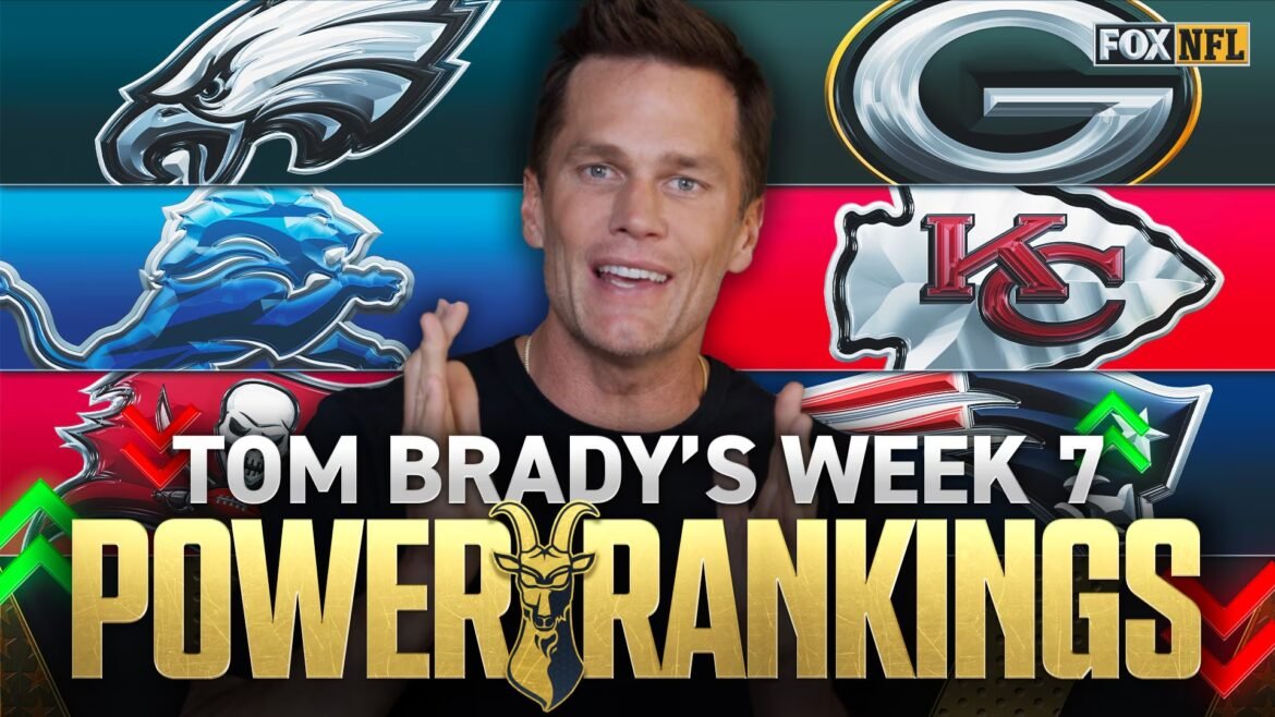 Classificação de Poder da NFL de Tom Brady: Mais Uma Semana, Mais Um Novo Nº 1