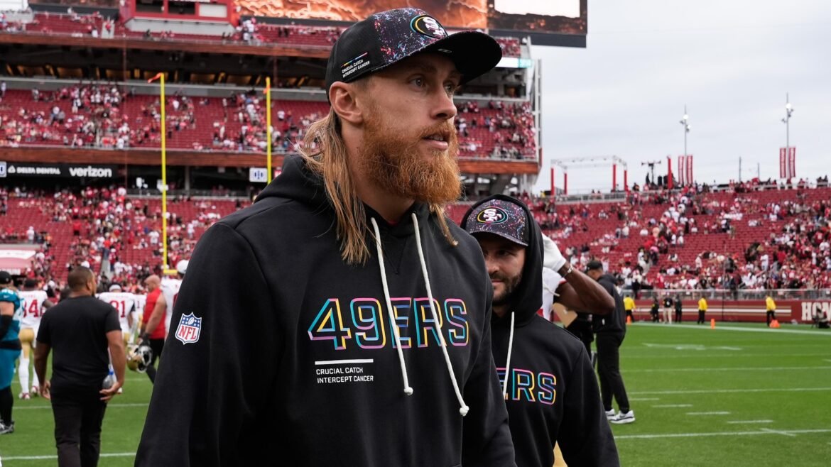 George Kittle dos 49ers deve retornar de lesão na coxa para o jogo contra os Falcons