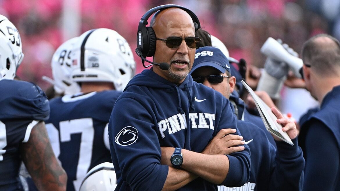 James Franklin fora como treinador principal do Penn State