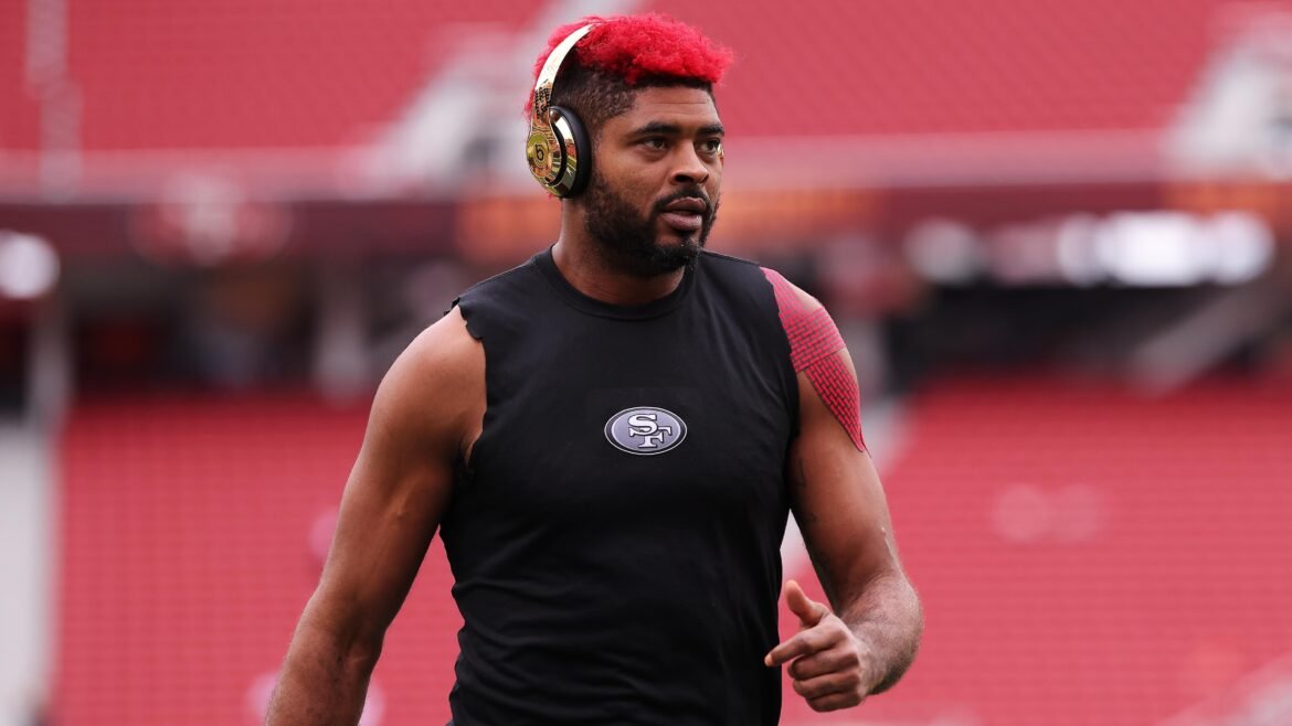 Jauan Jennings, do 49ers, revela que está jogando com 5 costelas quebradas e 2 lesões no tornozelo.