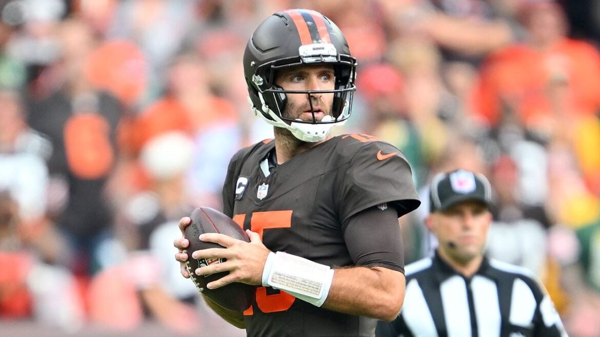 Joe Flacco reagiu ao banco de reservas dos Browns em favor de Dillon Gabriel