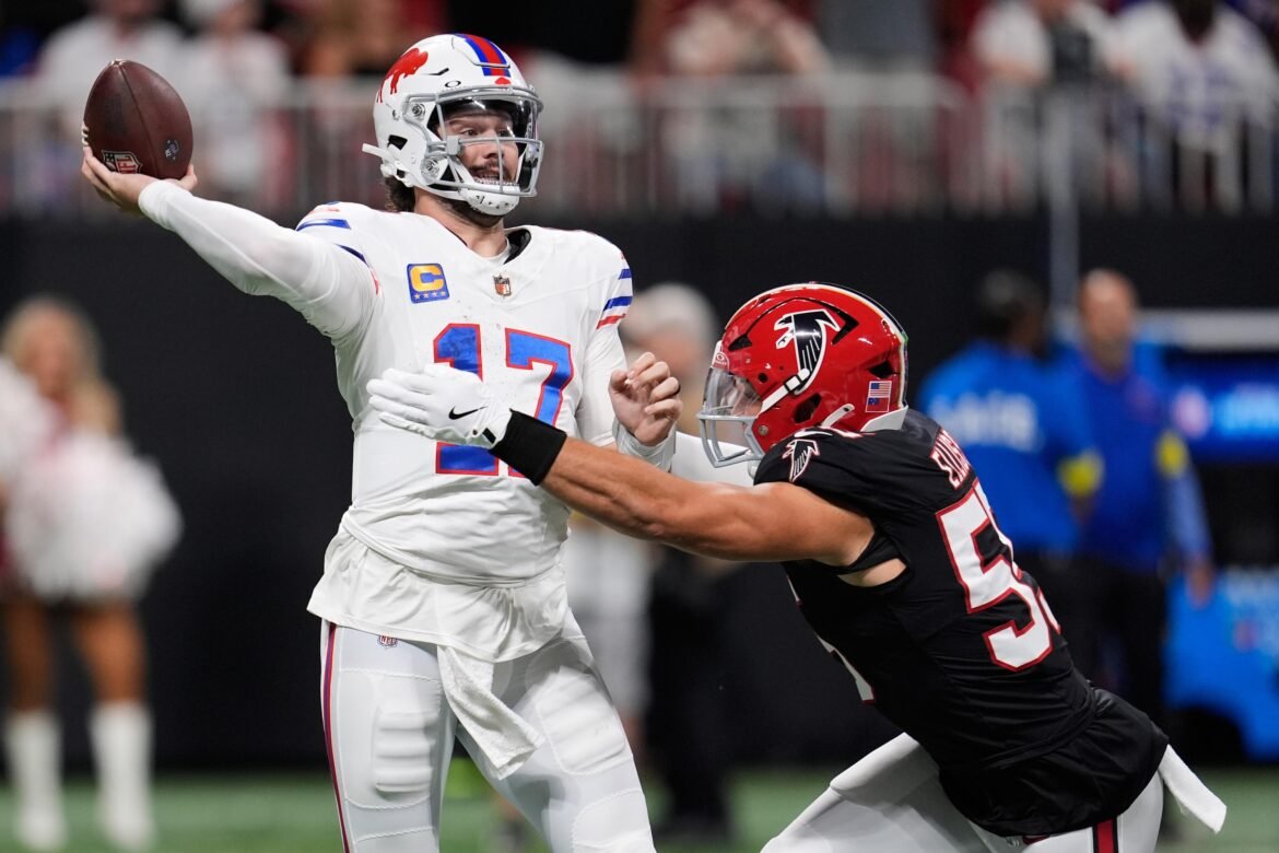Josh Allen e Bills São Criticados pelos Fãs da NFL Após Bijan e Falcons Causarem a 2ª Derrota Consecutiva da Equipe