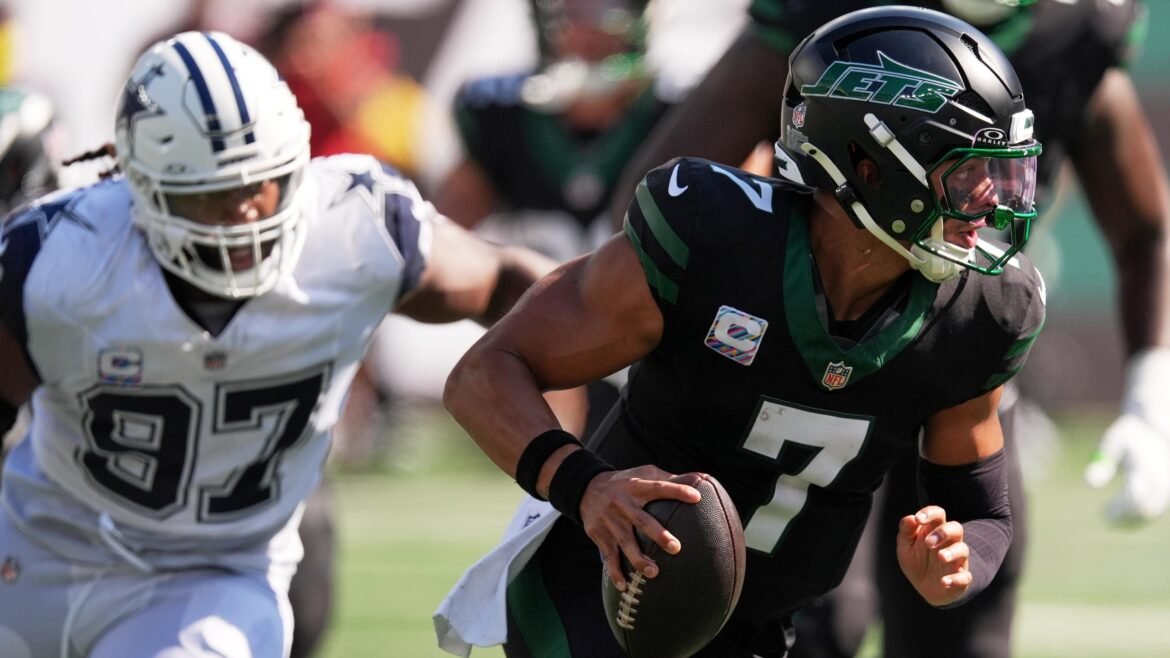 Justin Fields, Jets 0-5 são criticados pelos fãs da NFL após derrota avassaladora para Dak Prescott, Cowboys