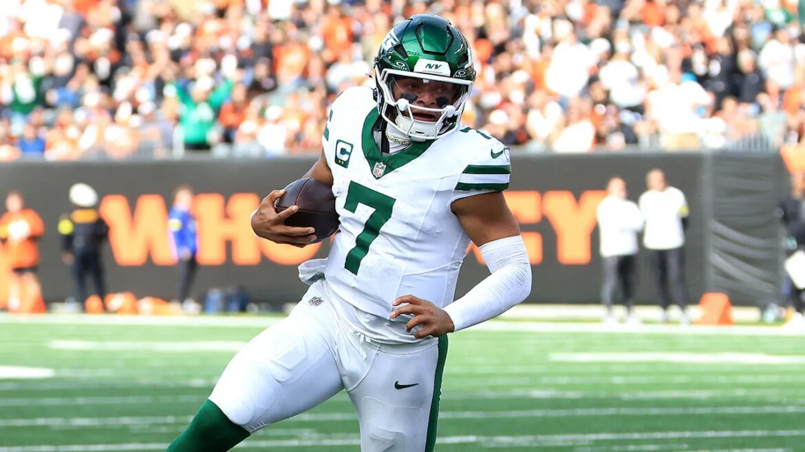 Justin Fields revela momento emocional antes de levar os Jets à primeira vitória