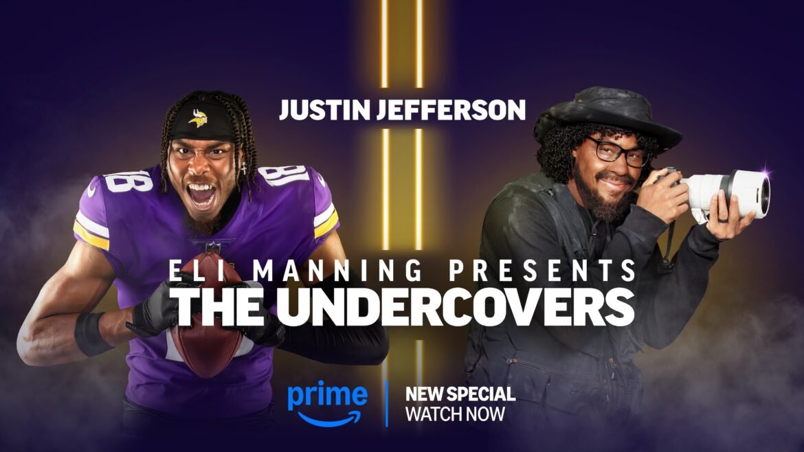 Justin Jefferson Faz Pegadinha com Fãs se Disfarçando de Fotógrafo de Natureza no Prime Video