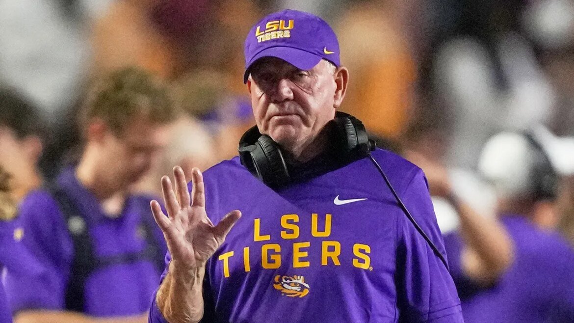 LSU demite Brian Kelly após terceira derrota da temporada: relatórios