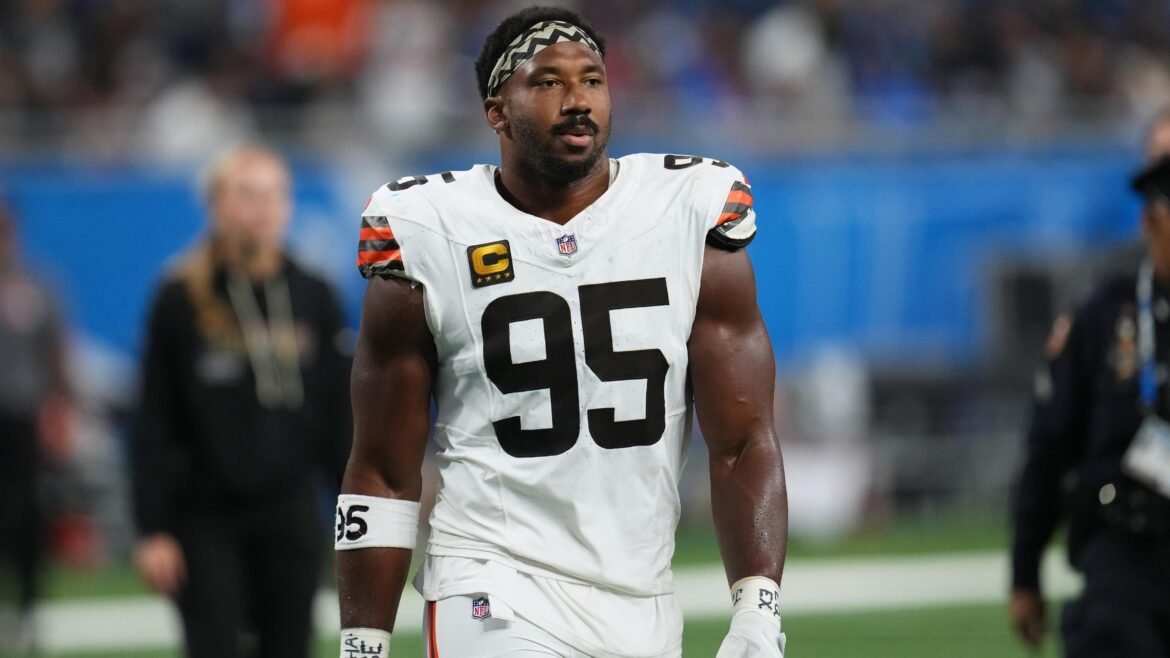 Myles Garrett Supostamente Não Tem 'Nenhuma Chance' de Ser Troca pelo Browns na Data Limite da NFL de 2025