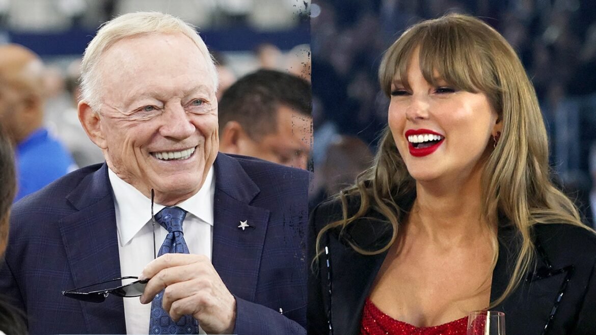 Notícias da NFL: Jerry Jones afirma ser o maior fã de Taylor Swift