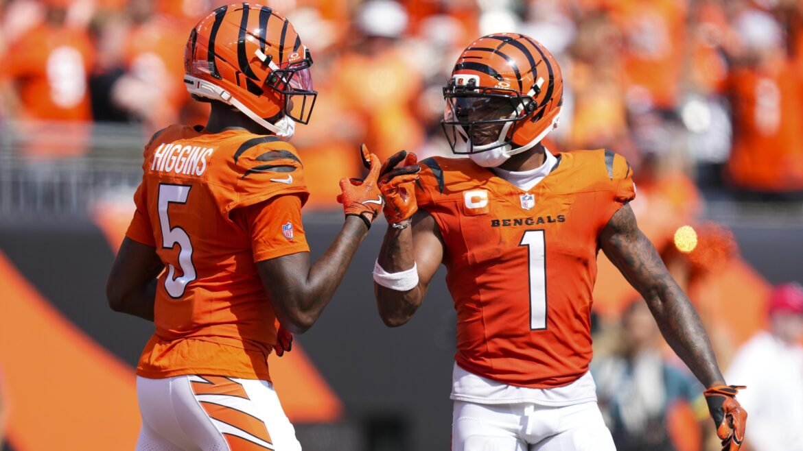 Perspectivas de Fantasia de Ja'Marr Chase, Tee Higgins e Chase Brown após a Troca de Flacco pelos Bengals