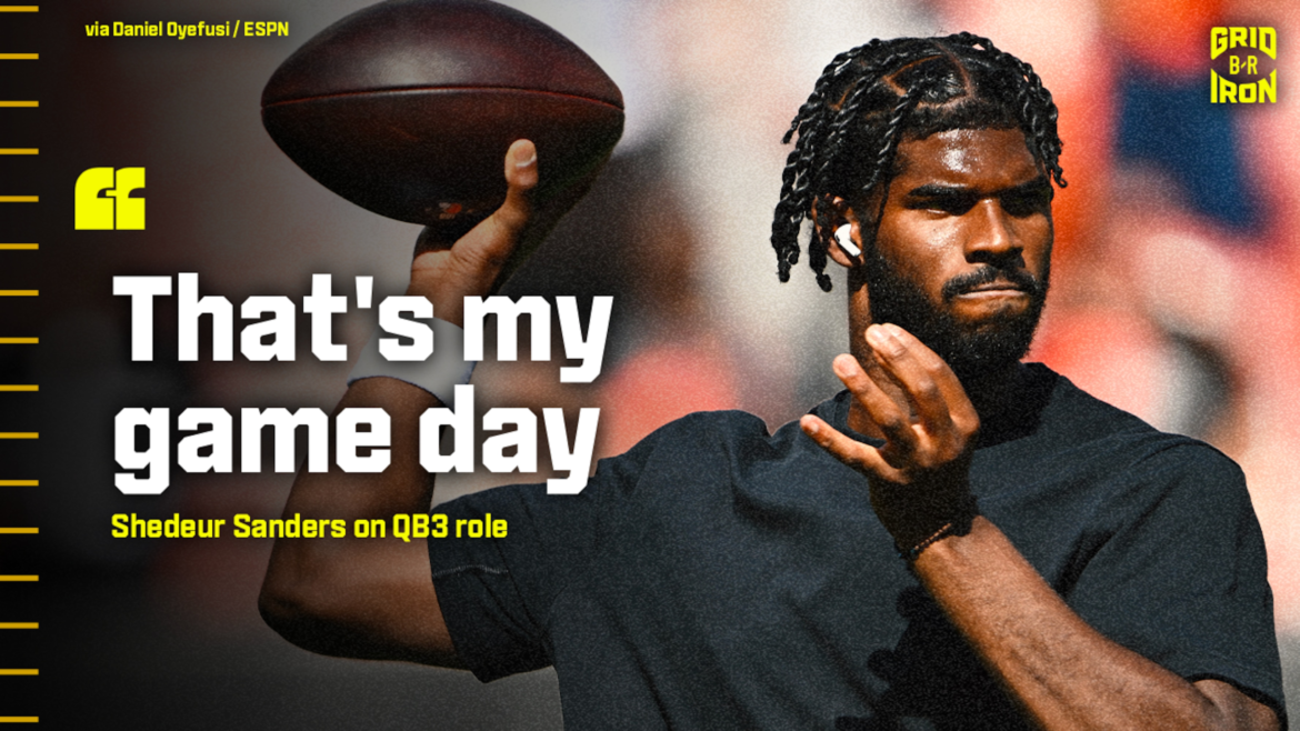 Shedeur Sanders Explica Como Conduz a Equipe de Escoteiros dos Browns, 'Esse É Meu Dia de Jogo'