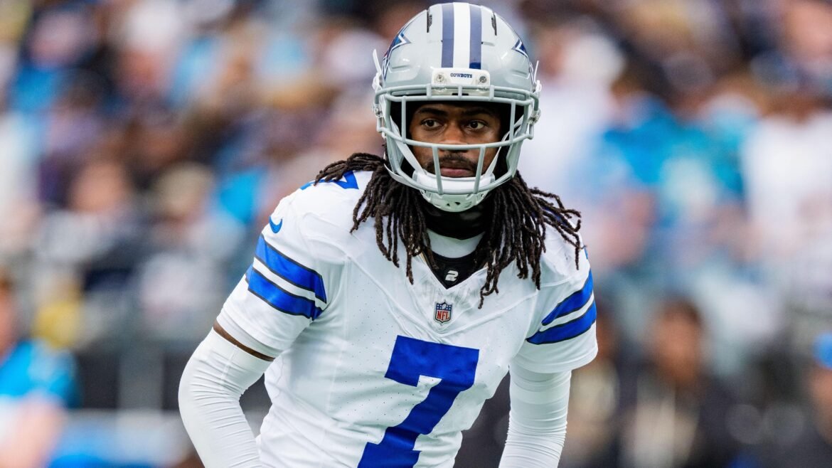 Trevon Diggs, dos Cowboys, é colocado na lista de lesões por concussão após acidente em casa, fora por 4 jogos.