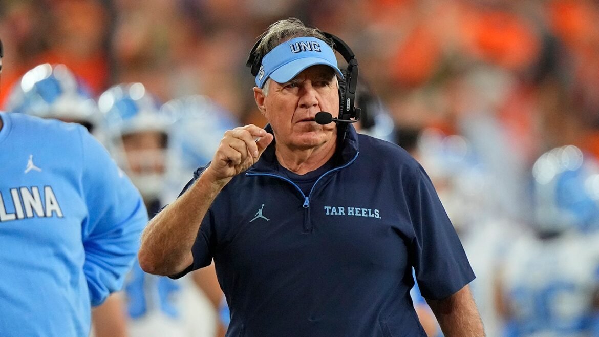 Bill Belichick vence o primeiro jogo contra uma escola do Power Four com a vitória da UNC sobre Syracuse.
