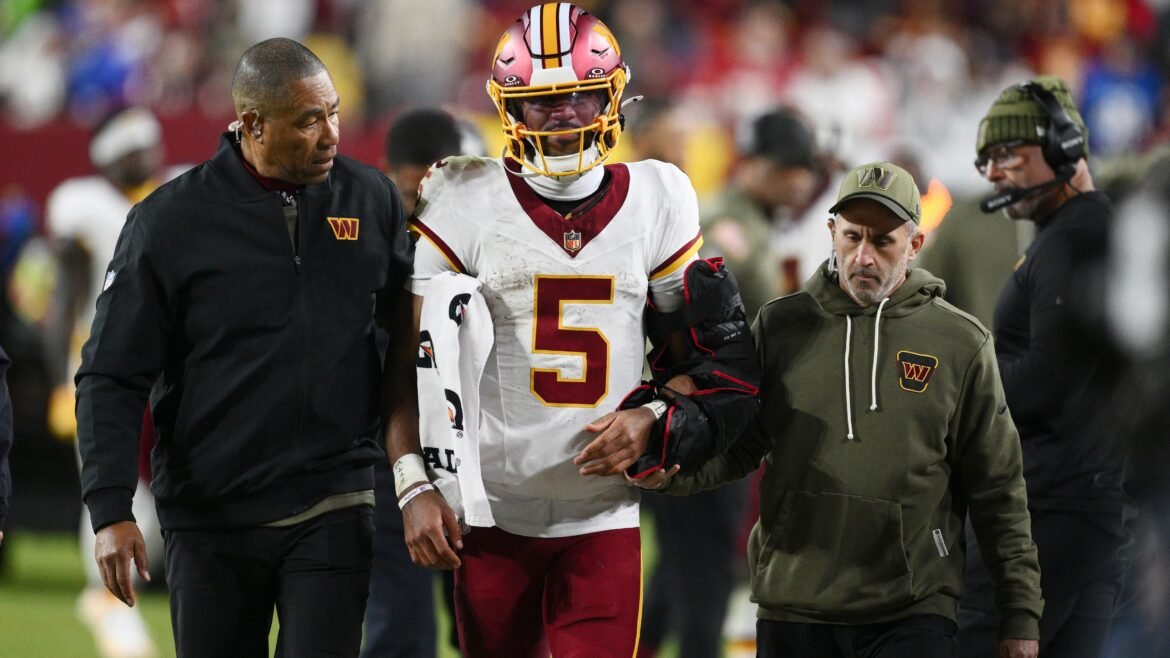 Dan Quinn, dos Commanders, Assume a Culpa por Colocar Jayden Daniels em Derrota Antes da Lesão