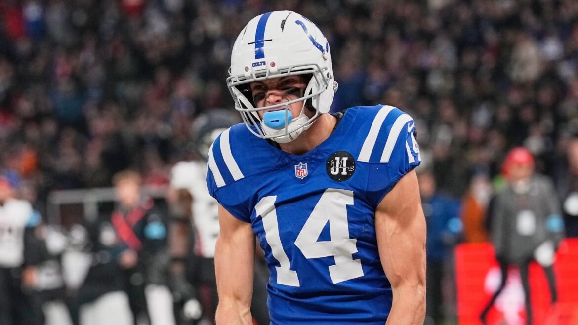 Insiders da NFL Preveem que Alec Pierce, dos Colts, Receberá 'Grande Valor' em Contrato de FA 2025