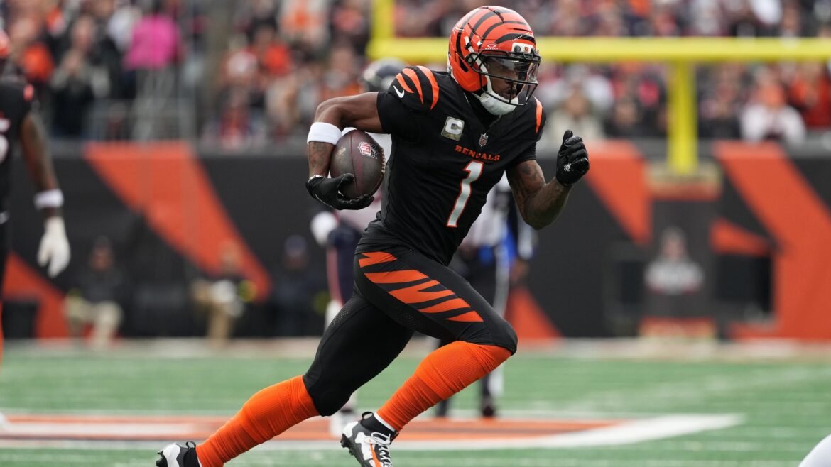 Ja'Marr Chase Flagrou em Vídeo com Microfone Aberto Após a Derrota dos Bengals por 47-42 para Caleb, Bears