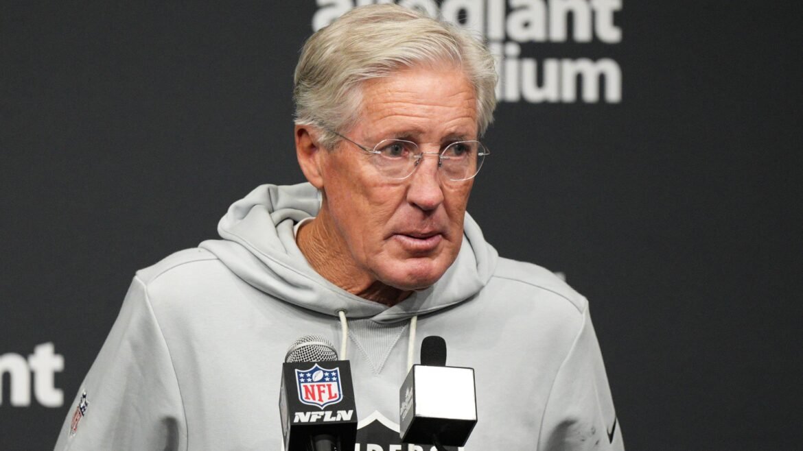 Pete Carroll vai se aposentar após a temporada da NFL diante das dificuldades dos Raiders? Especialista opina.