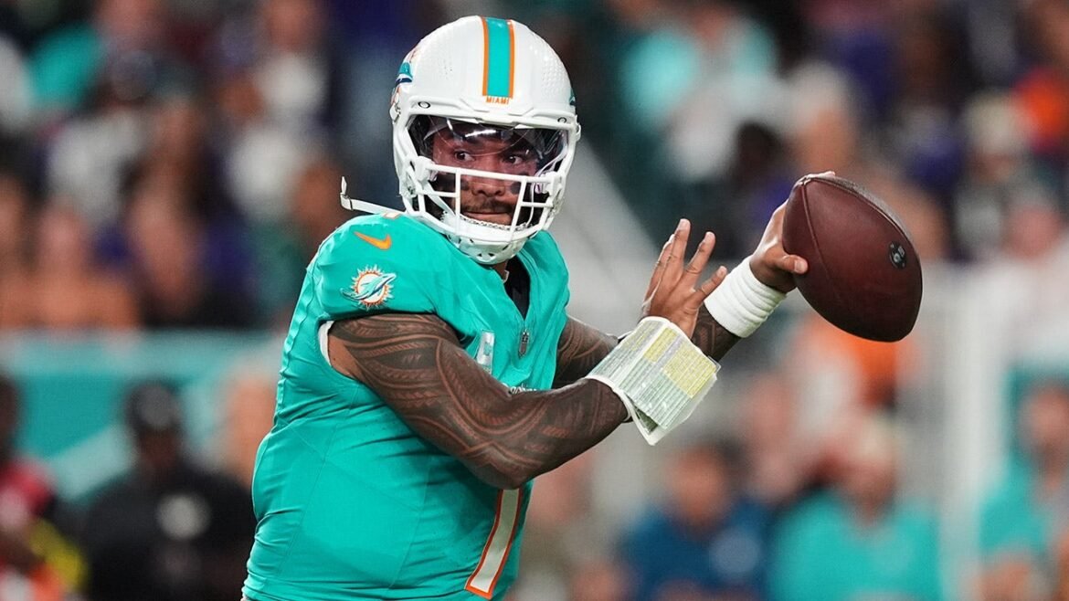 Rumores da NFL: Tua Tagovailoa, do Dolphins, pode ser banco.