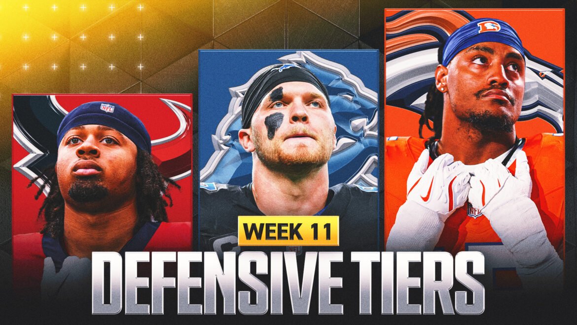 Tiers Defensivos da NFL 2025: Semana 11 - Do Melhor ao Pior, dos Broncos aos Bengals