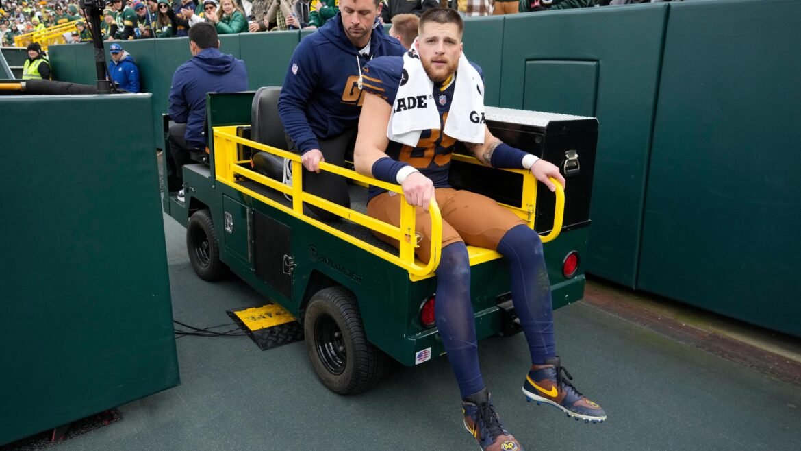 Tucker Kraft, do Packers, aparentemente teme ter rompido o ligamento cruzado anterior após lesão no joelho