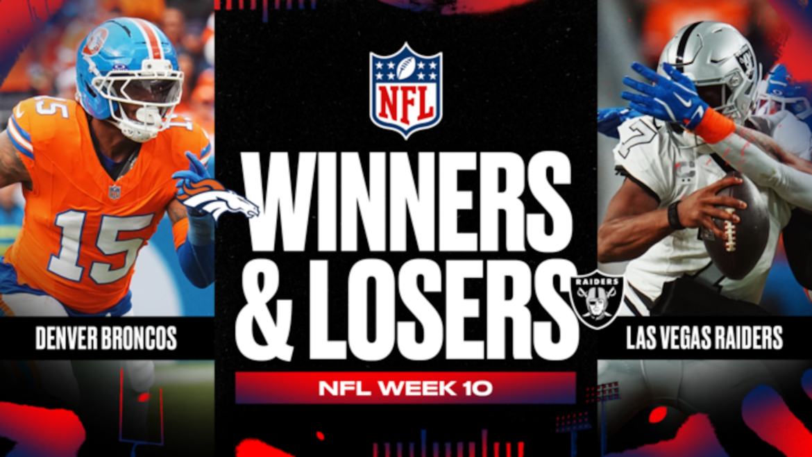 Vencedores e Perdedores da Semana 10 da NFL 2025 e Principais Conclusões