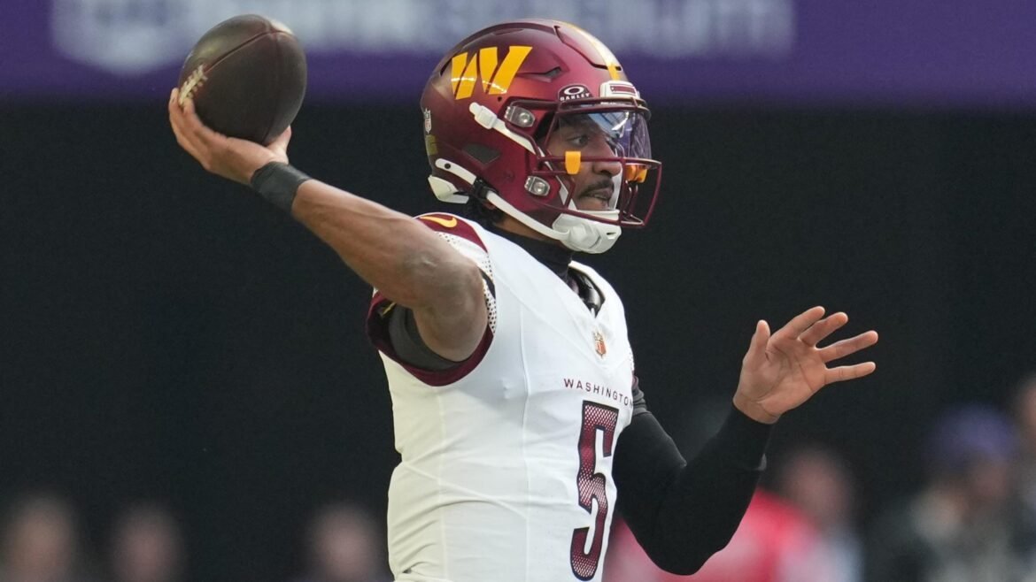 Atualização da Lesão de Jayden Daniels, Comandantes Decidem Status do QB para o Resto da Temporada da NFL