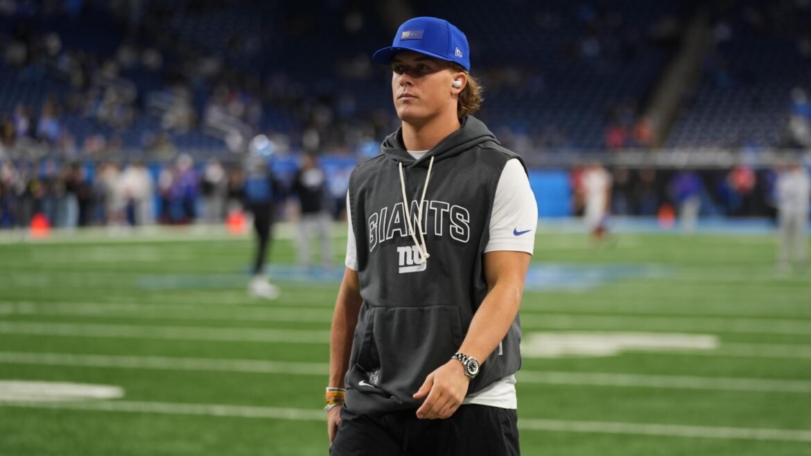 Como os Giants vão mudar o plano de jogo para prevenir a lesão de Jaxson Dart contra os Patriots?