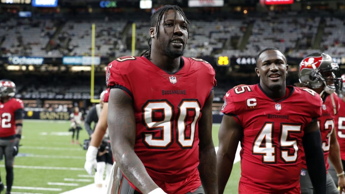 Jason Pierre-Paul e Bucs acertam contrato em meio à disputa dos playoffs da NFL, Última Chave.