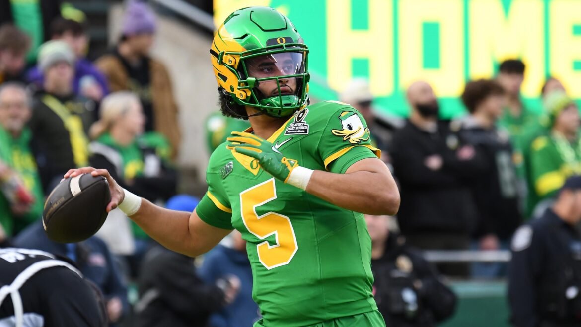 Avaliação do Estoque de Draft da NFL 2026 de Dante Moore e Potencial para ser a Escolha nº 1 por Executivo