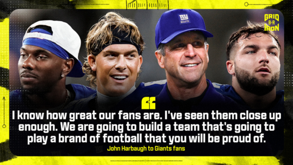 John Harbaugh e Giants Concordam com Contrato Reportado de 5 Anos, Últimos Rumores da NFL sobre as Negociações
