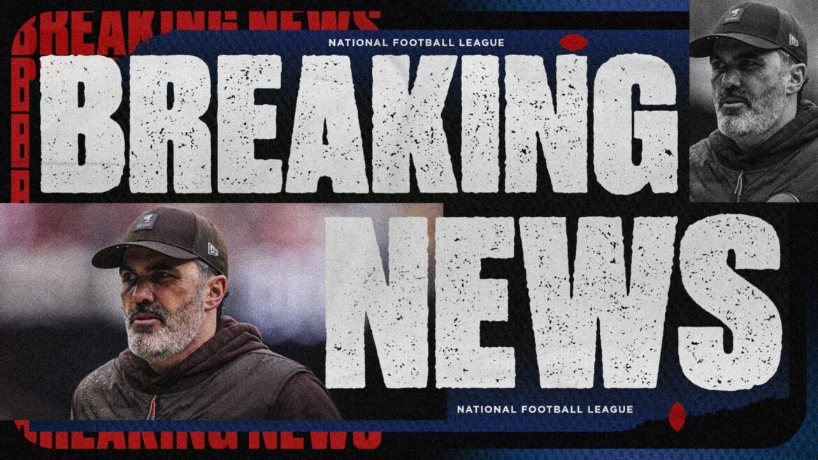 Kevin Stefanski é demitido pelos Browns apesar de ter vencido 2 prêmios de Treinador da NFL, GM Berry irá retornar.