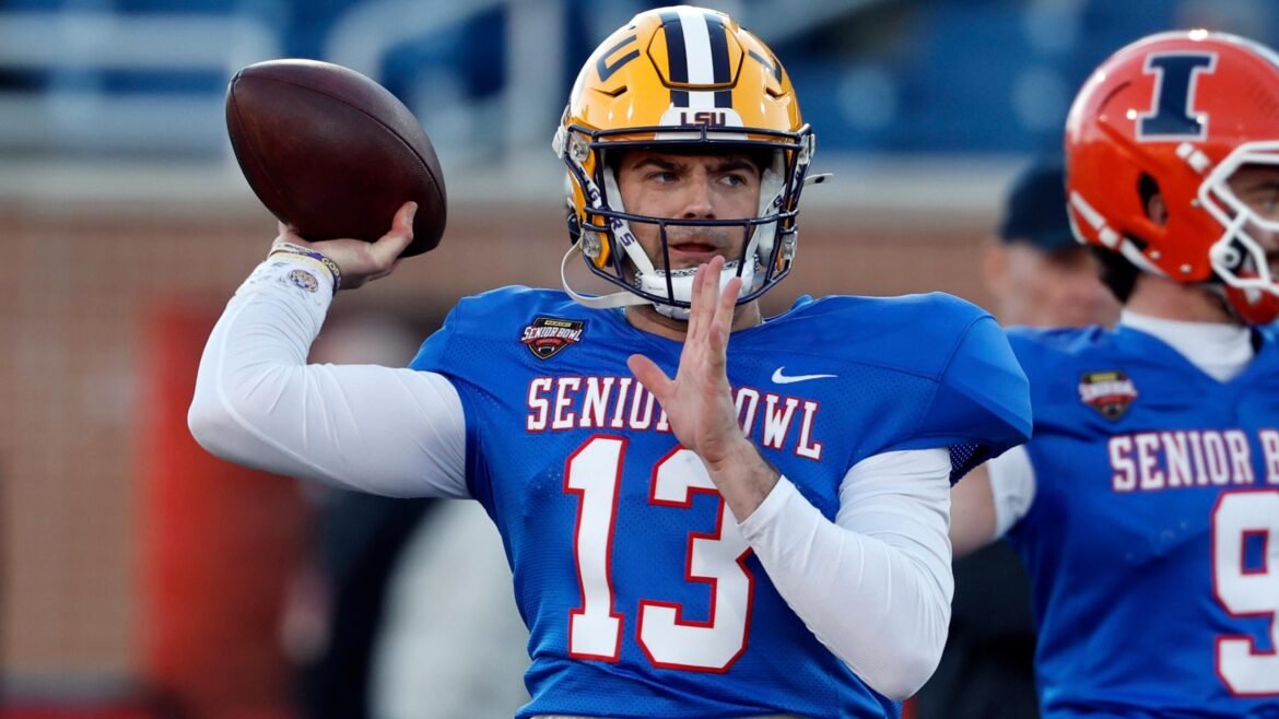 Vencedores, Perdedores e Lições enquanto Garrett Nussmeier Reconstroi seu Valor no Draft Durante o Dia 3 do Senior Bowl