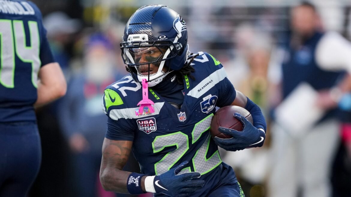 Rashid Shaheed posta foto inspiradora da vitória do Seahawks no Super Bowl após não ser draftado.