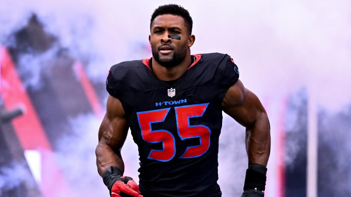 Danielle Hunter e Texans Concordam com Extensão de Contrato de $40,1 Milhões, Salário Cap Atualizado