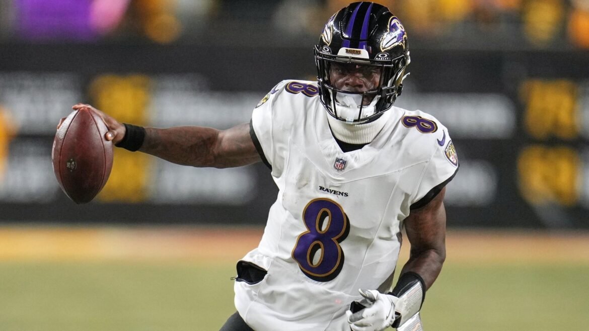 Lamar Jackson Sugere Possível Movimento Impactante dos Ravens com Meme Amid Rumores de Troca de A.J. Brown