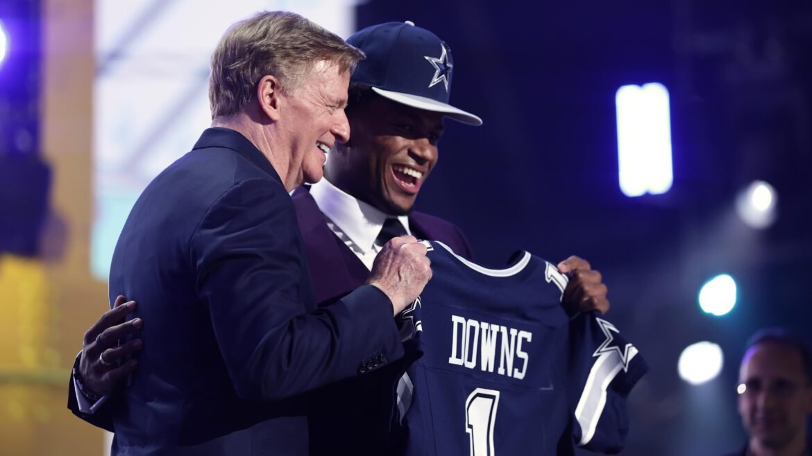 Mel Kiper: Notas do Draft da NFL 2026 caem enquanto Browns, Cowboys, Raiders e Eagles dominam o ranking do especialista da ESPN.